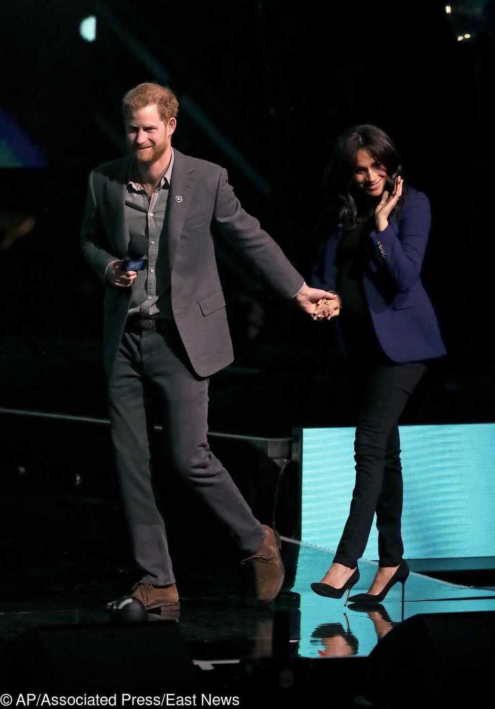 Meghan Markle i książę Harry na gali We Day w Londynie