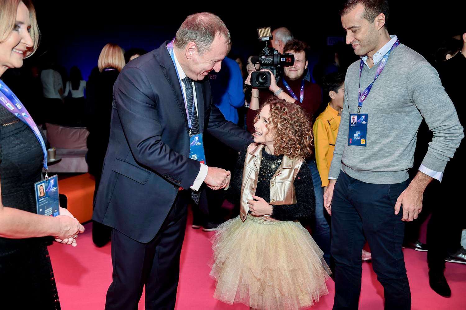 Jacek Kurski z żoną – Eurowizja Junior 2019 kulisy