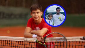 Ma 14 lat. Brat Carlosa Alcaraza to wschodząca gwiazda