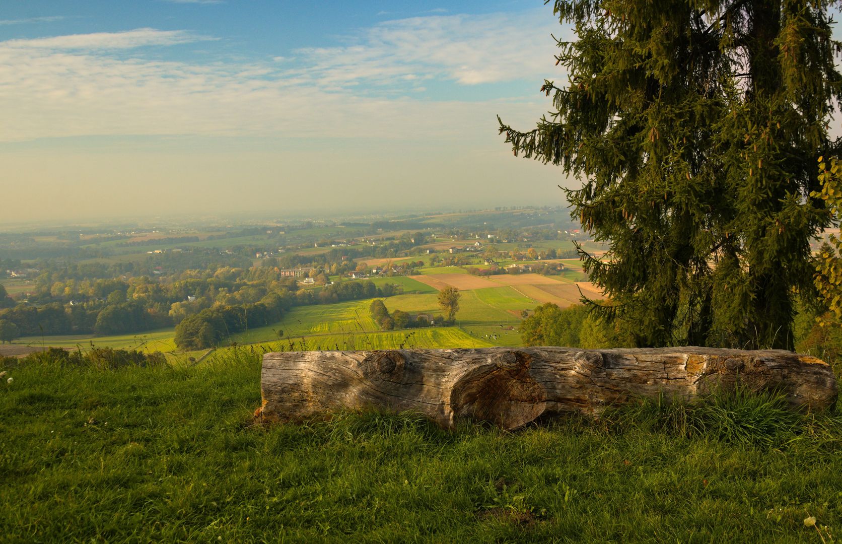 Widok z góry Chełm, Goleszów