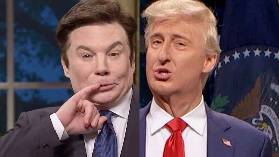 Elon Musk i Donald Trump w "Saturday Night Live"