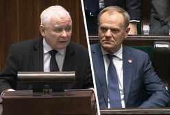 Kaczyński nagle wszedł na mównicę. Obraził Tuska