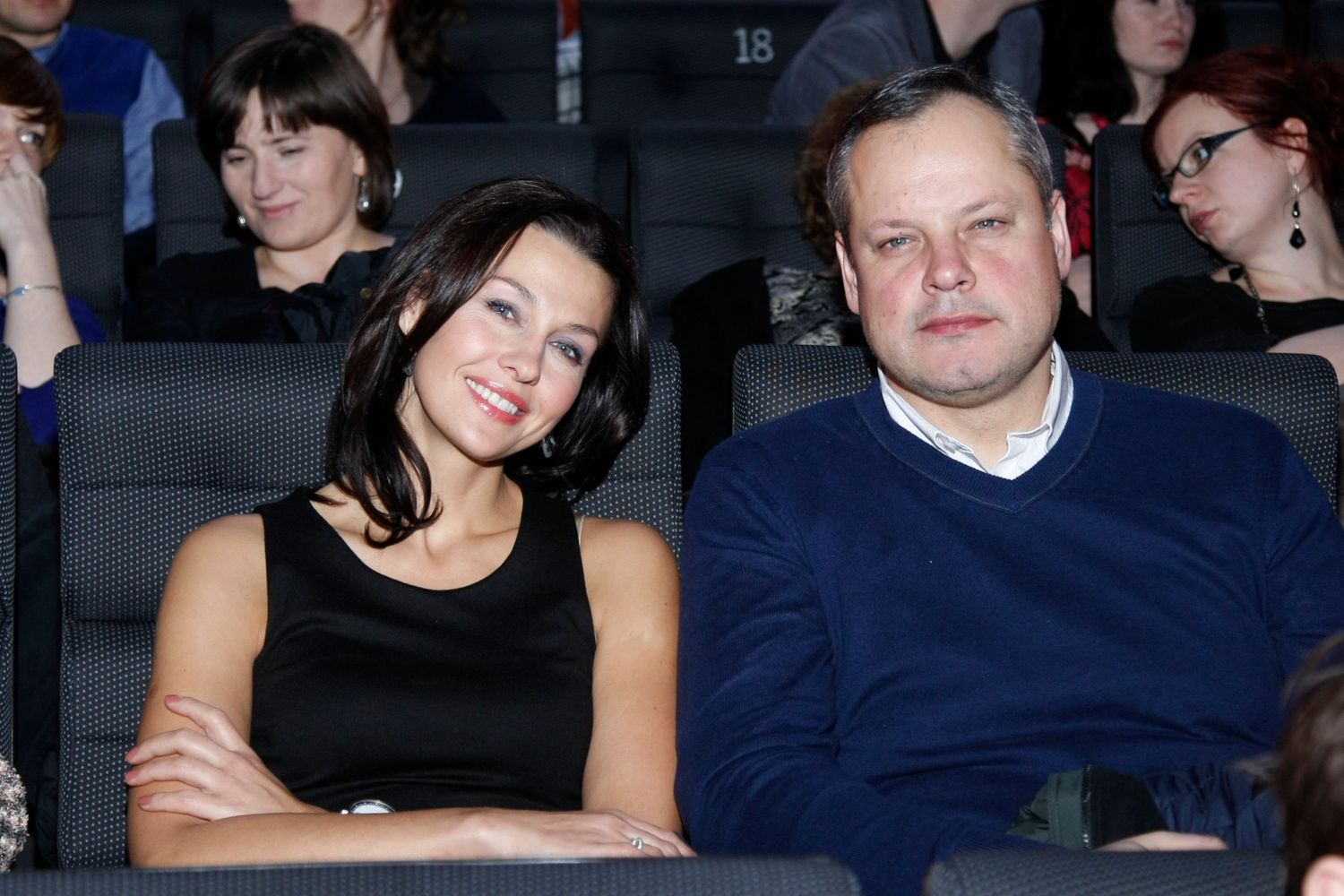 Anna Popek i Andrzej Popek w 2010 roku
