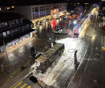Pożar autobusu w Szwajcarii. Zginęło 6 osób, prezydent "zszokowany"