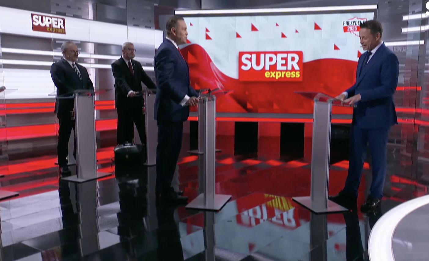W debacie "Super Expressu" wzięli udział wszyscy kandydaci