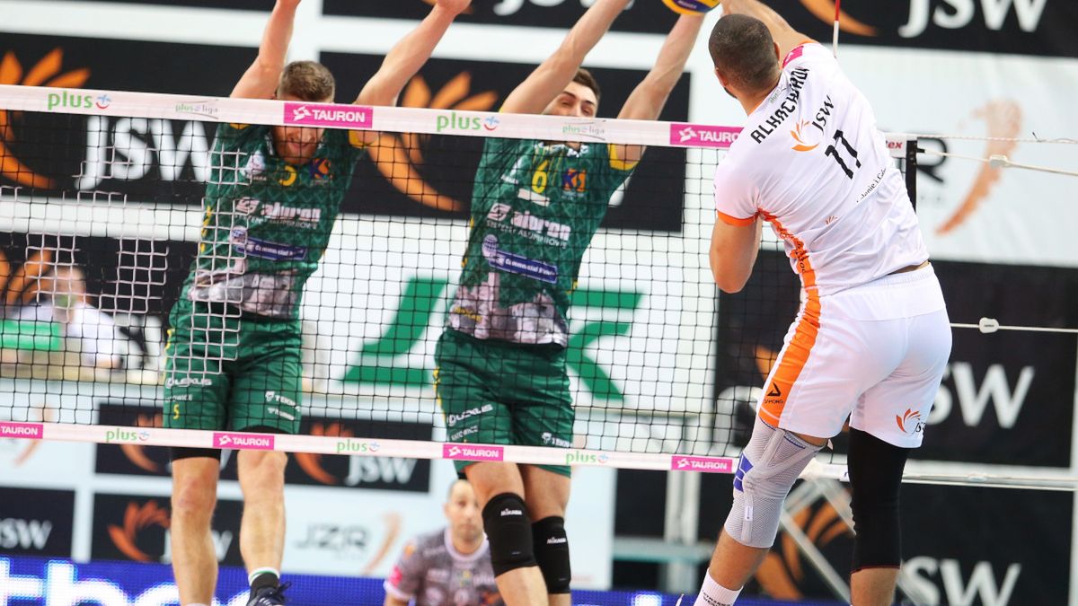 WP SportoweFakty / Monika Pliś / Na zdjęciu: mecz Jastrzębski Węgiel - Aluron CMC Warta Zawiercie