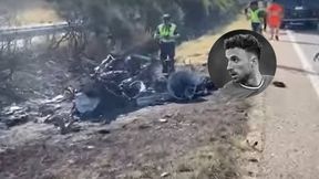 Śmierć na miejscu. Tyle zostało z Lamborghini Diogo Joty