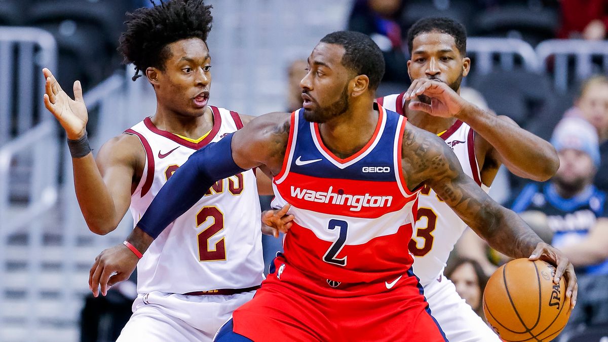 PAP/EPA / ERIK S. LESSER / Na zdjęciu: John Wall (w środku)