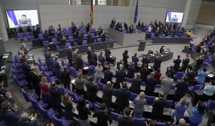 Niemieckie media: to hańba jak Bundestag potraktował Zełenskiego