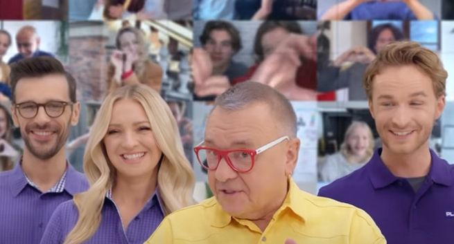 Michał Żebrowski i Vito Bambino reklamują Play, Barbara Kurdej-Szatan w spocie o finale WOŚP
