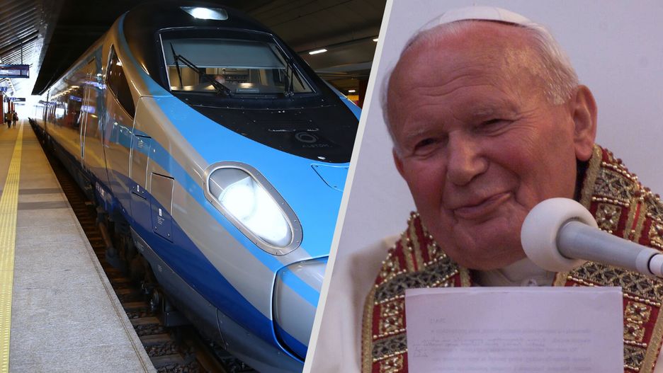 18. rocznica śmierci Jana Pawła II. Akcja w Pendolino