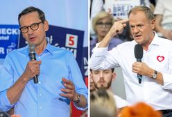 Tusk zamieścił wpis. Morawiecki po godzinie odpowiedział