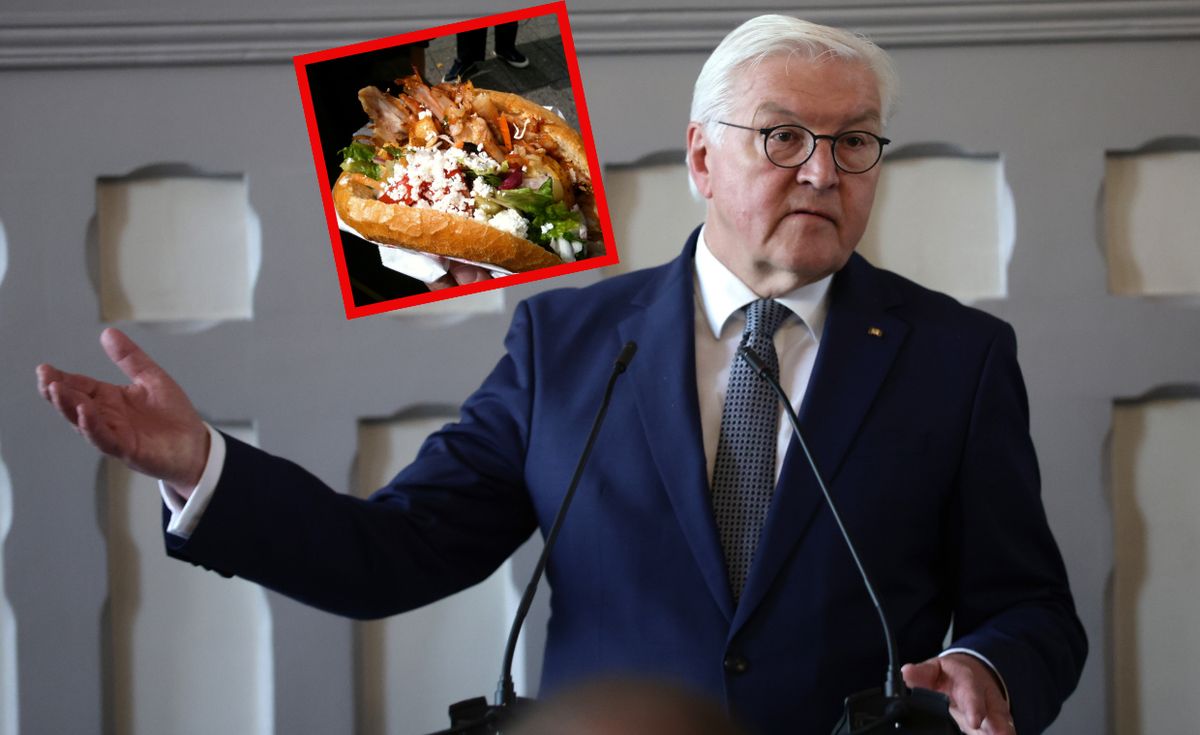 Frank-Walter Steinmeier zabrał ze sobą 60kg mięsa do kebaba