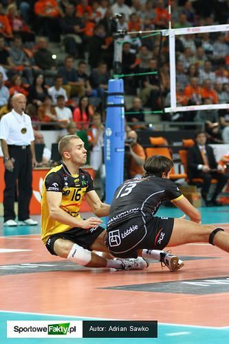 Paweł Zatorski stanowi mocny punkt na przyjęciu w PGE Skrze Bełchatów