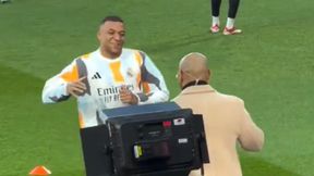 Cóż za spotkanie! Mbappe wypatrzył legendę