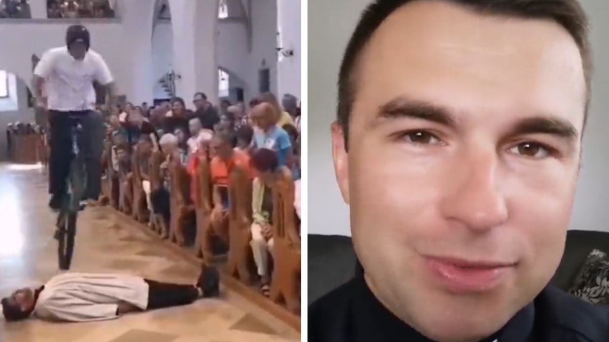 Ksiądz krótko podsumował co myśli o takich przedsięwzięciach w kościele