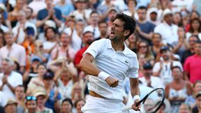 Wimbledon: dziesiąty ćwierćfinał Novaka Djokovicia w Londynie. Przerwany mecz Juana Martina del Potro