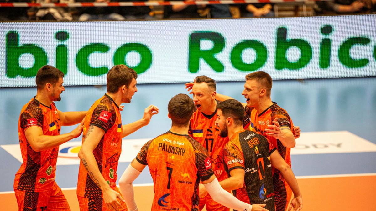 Materiały prasowe / PlusLiga / Na zdjęciu: siatkarze Barkom Każany Lwów