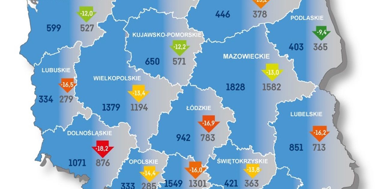 Białe plamy na samorządowej mapie Polski - gdzie w Polsce znikają apteki?