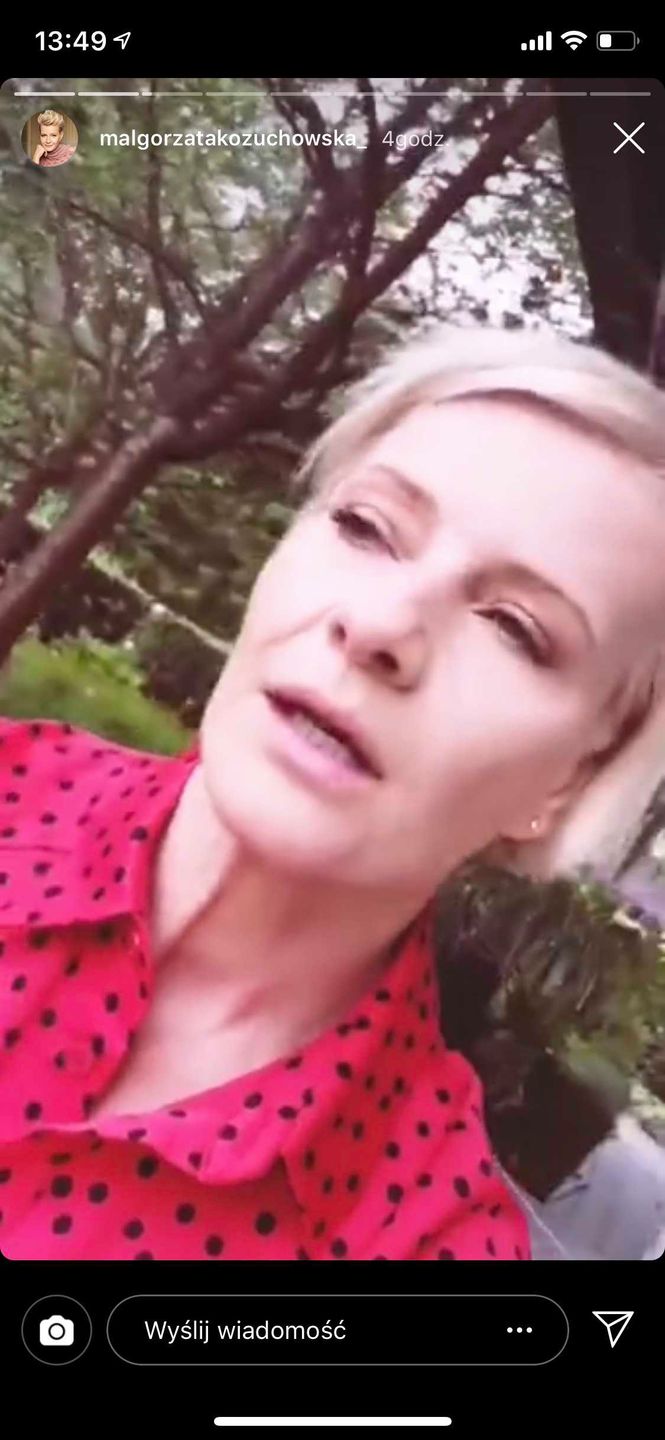 Małgorzata Kożuchowska pokazała swój ogród i taras
