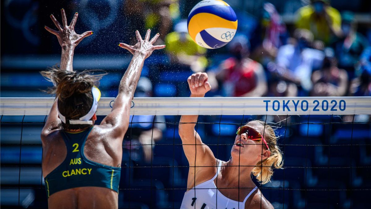 Materiały prasowe / FIVB / Na zdjęciu: atakuje Tina Graudina
