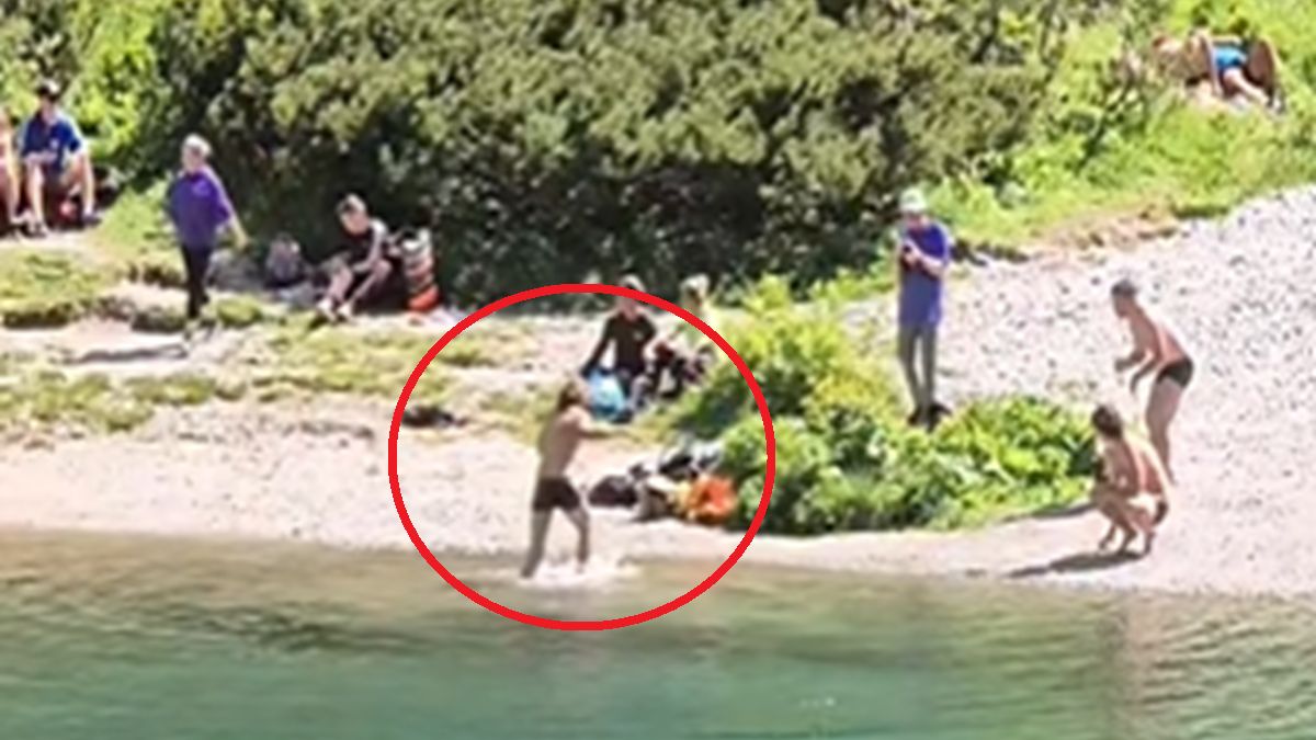 Ujęcie z Tatr. Oto, co zrobił turysta.