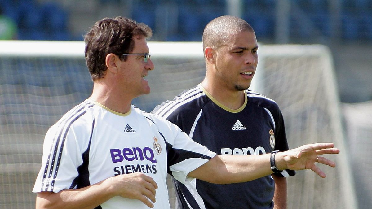 Fabio Capello i Ronaldo