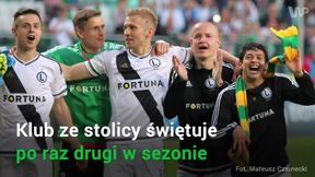 Legia w podwójnej koronie na stulecie klubu!