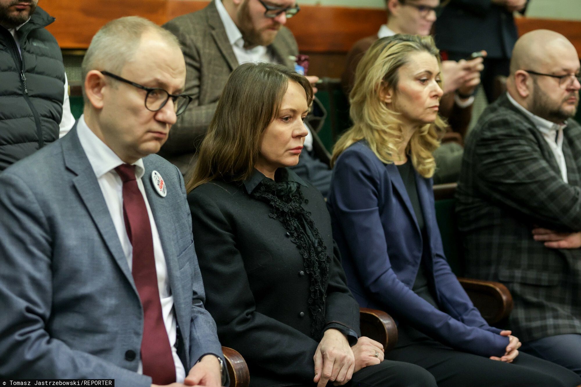 Żona Wąsika i Kańskiego w Sejmie