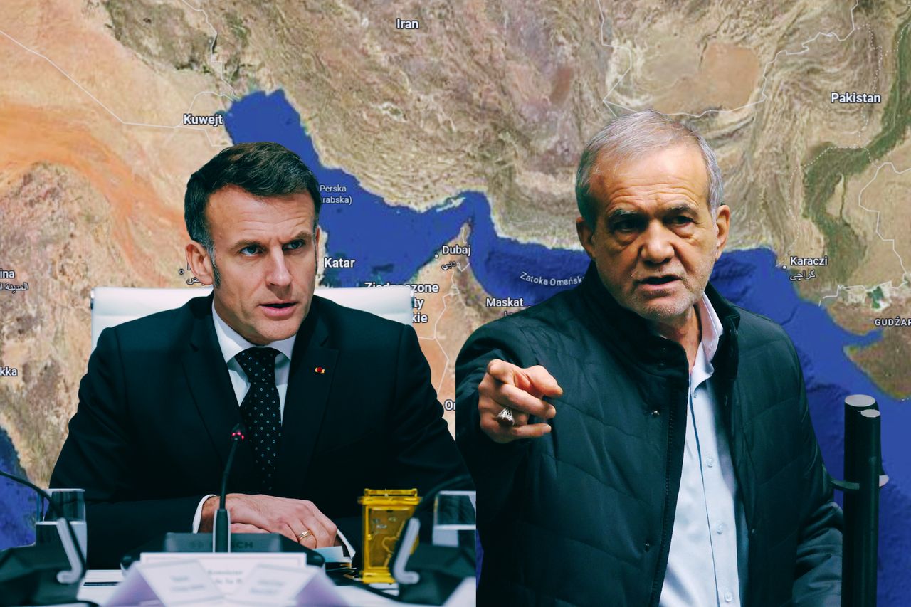 Macron naciska na Iran. "Blokada musi się skończyć"