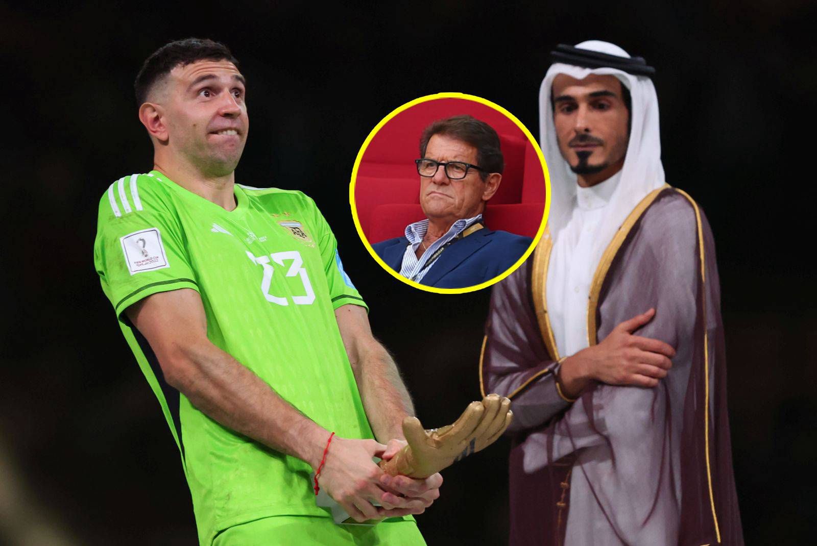 Skandaliczny gest Martineza i Fabio Capello