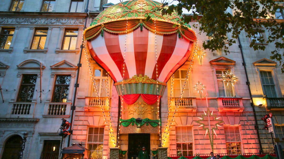 Klub Annabel's z dekoracją w formie balonu