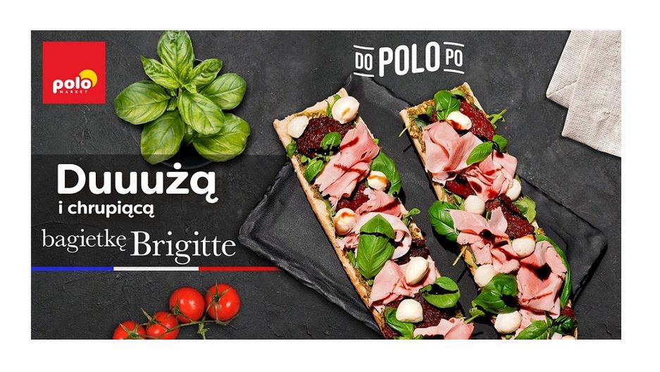 DO POLO PO… duuużą i chrupiącą bagietkę Brigitte. Odkryj przepisy na pyszne kanapki!