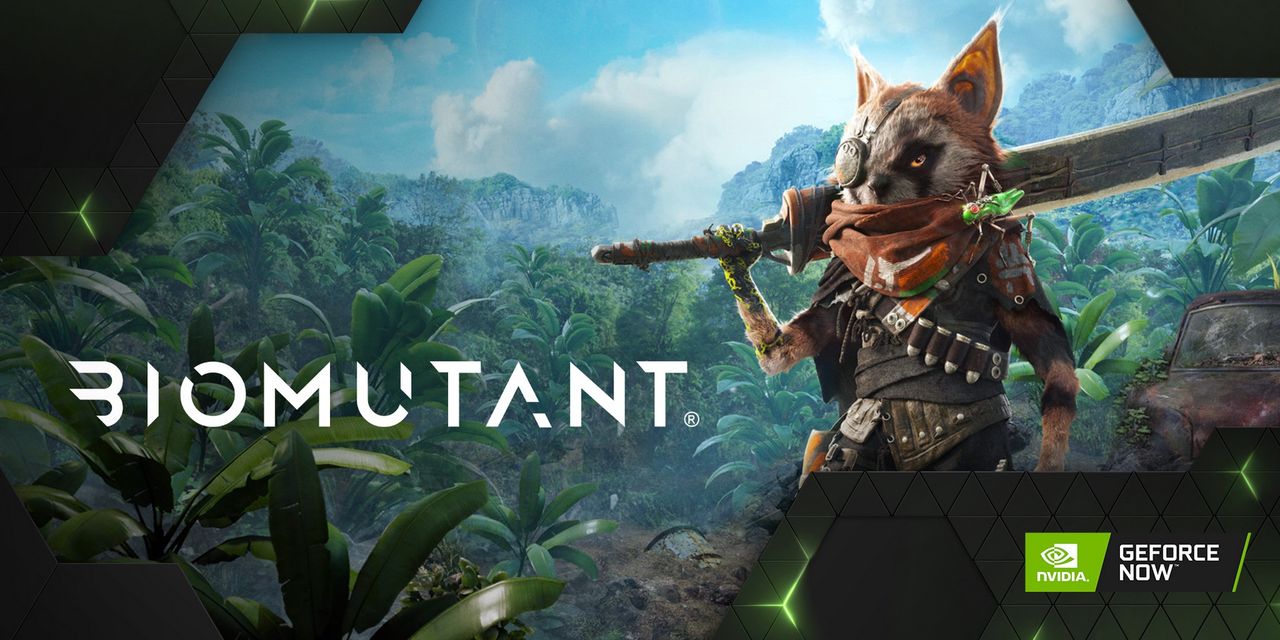 21 nowych gier w GeForce NOW. Wśród nich Biomutant i inne premiery