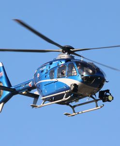 Groźny incydent w Małopolsce. Z helikoptera spadł ładunek