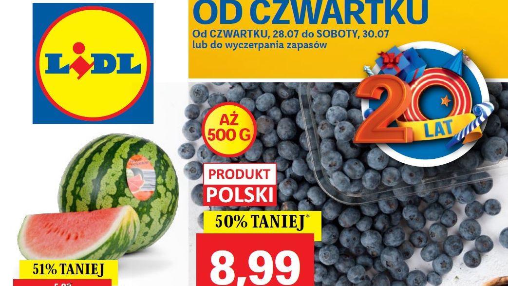 Lidl gazetka od czwartku 28 lipca [28.07 22]