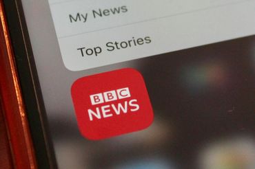 Aplikacja BBC News na smartfonie, fot. unsplash