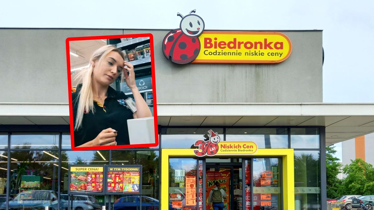 Poruszenie wokół żartobliwego nagrania z Biedronki.