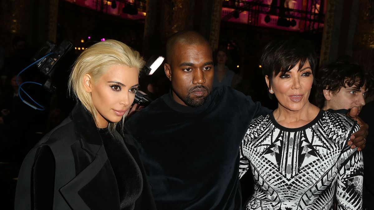 Kim Kardashian, Kanye West, Kris Jenner