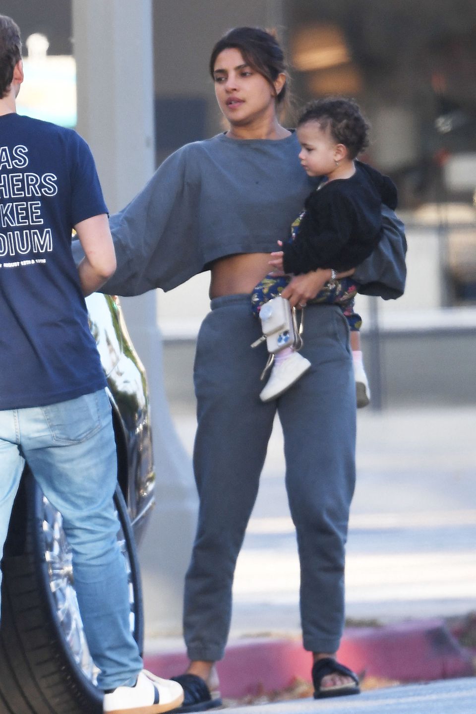 Priyanka Chopra wybrała się na lunch z córką