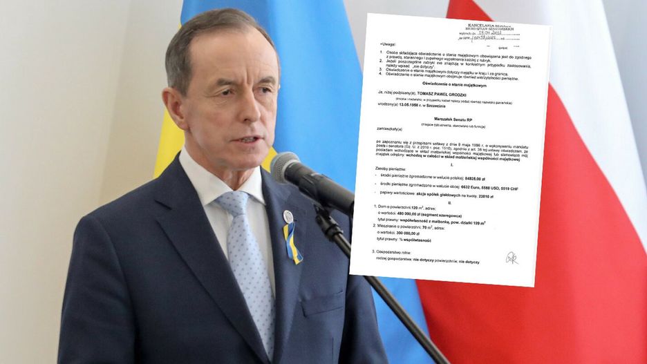 Marszałek Tomasz Grodzki zarobił ponad ćwierć miliona złotych w ubiegłym roku