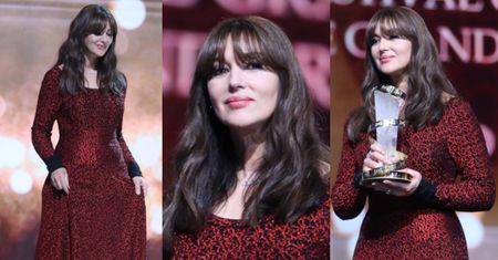 54-letnia Monica Bellucci zachwyca podczas gali zamknięcia marokańskiego festiwalu