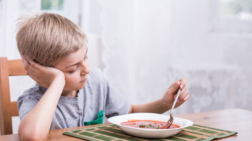 brak apetytu u dziecka
