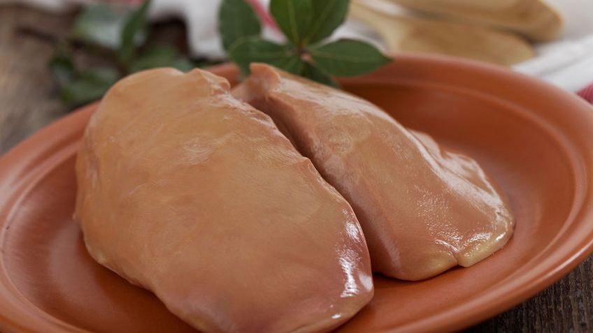 Surowa wątroba z gęsi