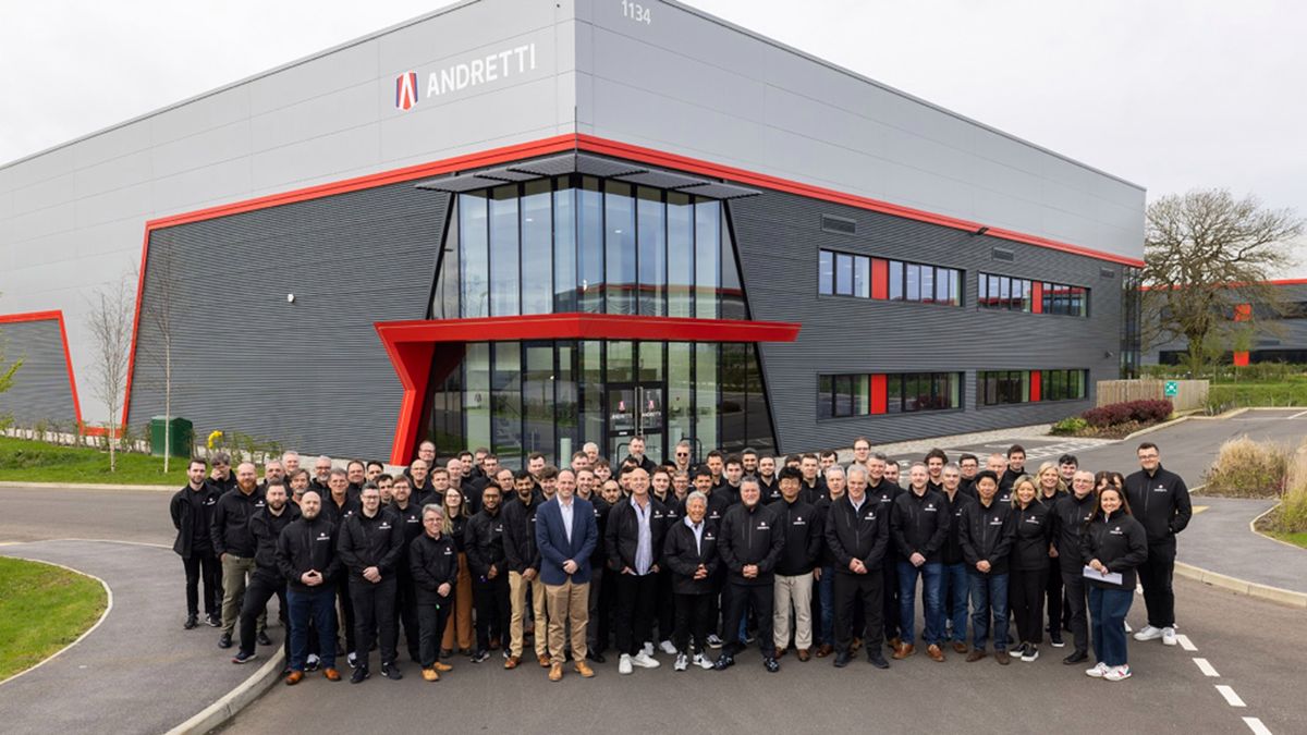 fabryka i pracownicy Andretti Global