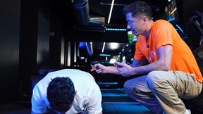 Lewandowski został... trenerem. Nagranie podbija internet