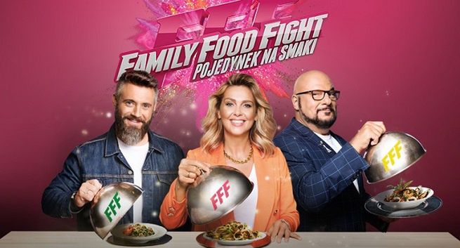 599 tys. widzów nowego programu „Family Food Fight. Pojedynek na smaki” w Polsacie