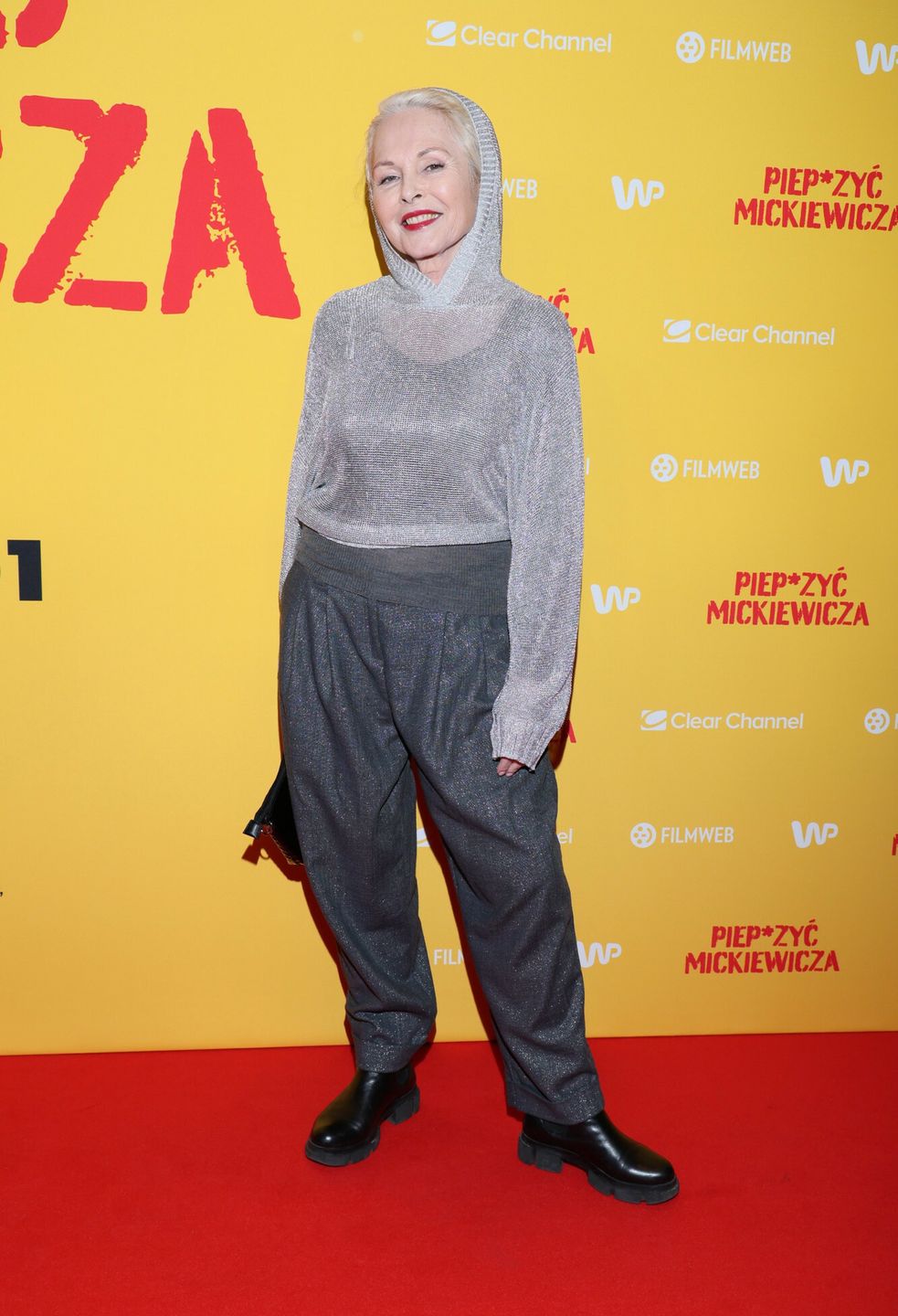 Katarzyna Walter na premierze "Piep*zyć Mickiewicza"