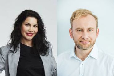 Justyna Sobolak i Michał Wroczyński. 