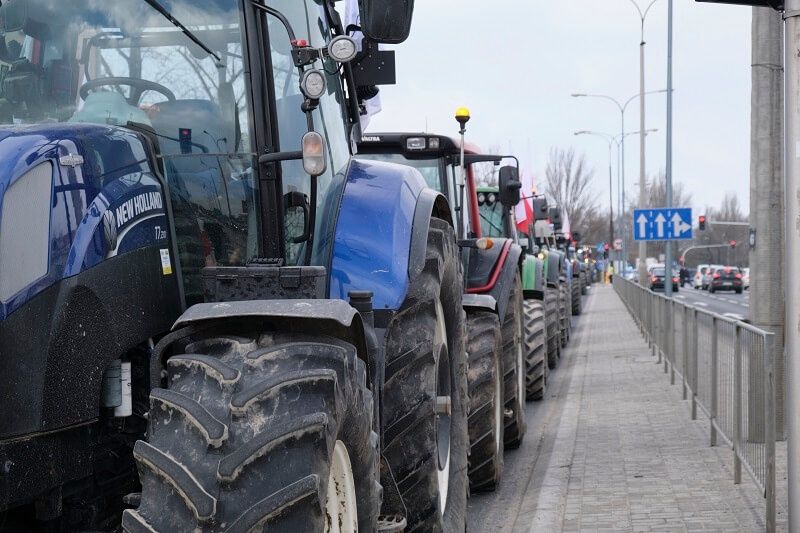 protest rolników agrounia lublin